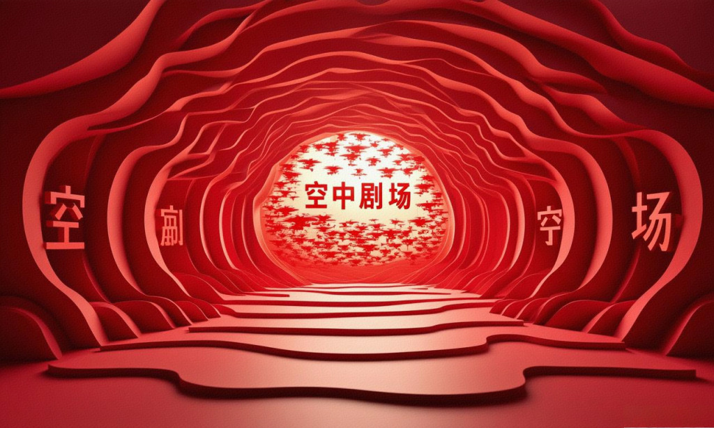 无人机蜂群打造“空中剧场”：跨国光影秀惊艳全球(图1)