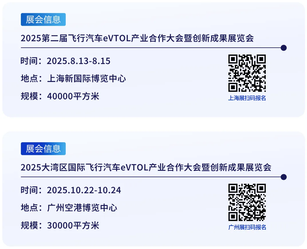 【上海/广州】2025 LAE SHOW 双城联动，解锁eVTOL产业链新机遇(图2)