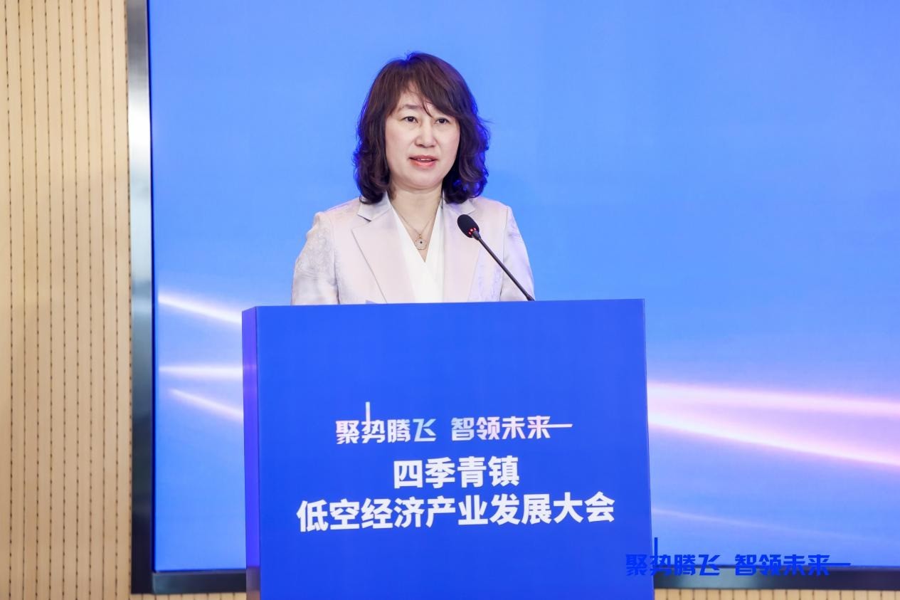  聚势腾飞启航低空新赛道，四季青镇召开低空经济产业发展大会(图3)