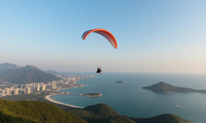 低空经济新玩法，跳伞、热气球、滑翔伞(图2)