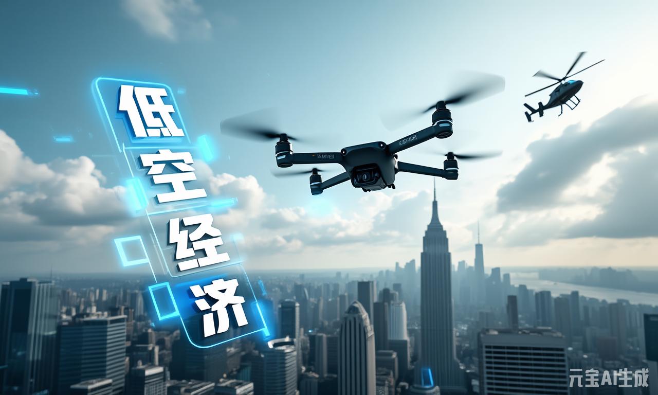 低空经济，下一个万亿新赛道，新质生产力的有力支撑(图1)