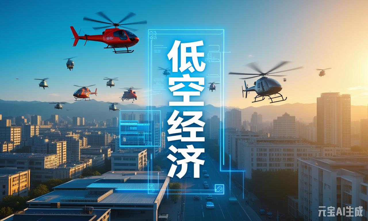 低空经济，产业链崛起，万亿市场的掘金机会在哪里？(图1)