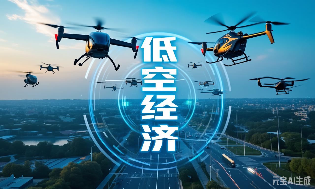 无人机外卖航线只是低空经济冰山一角(图1)