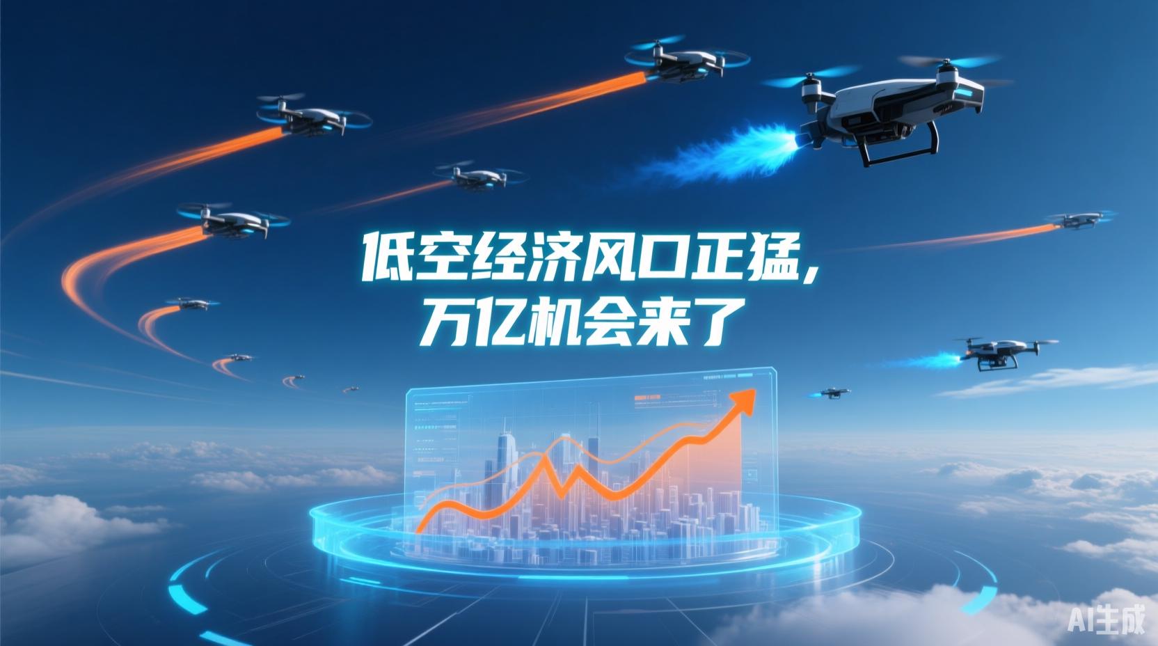 低空经济风口正猛，万亿机会来了(图1)