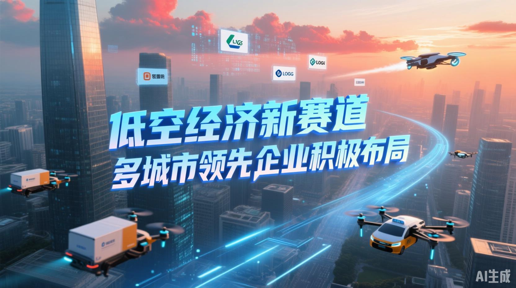 低空经济新赛道多城市领先，企业积极布局(图1)
