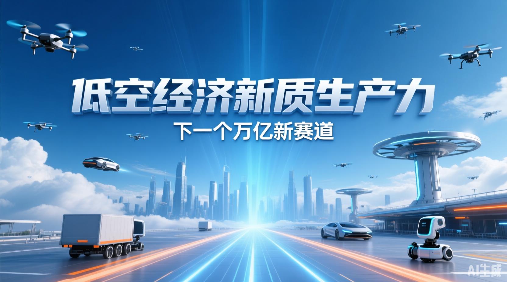 低空经济新质生产力，下一个万亿新赛道！(图1)