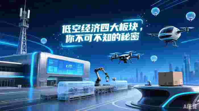 低空经济四大板块，你不可不知的秘密(图1)