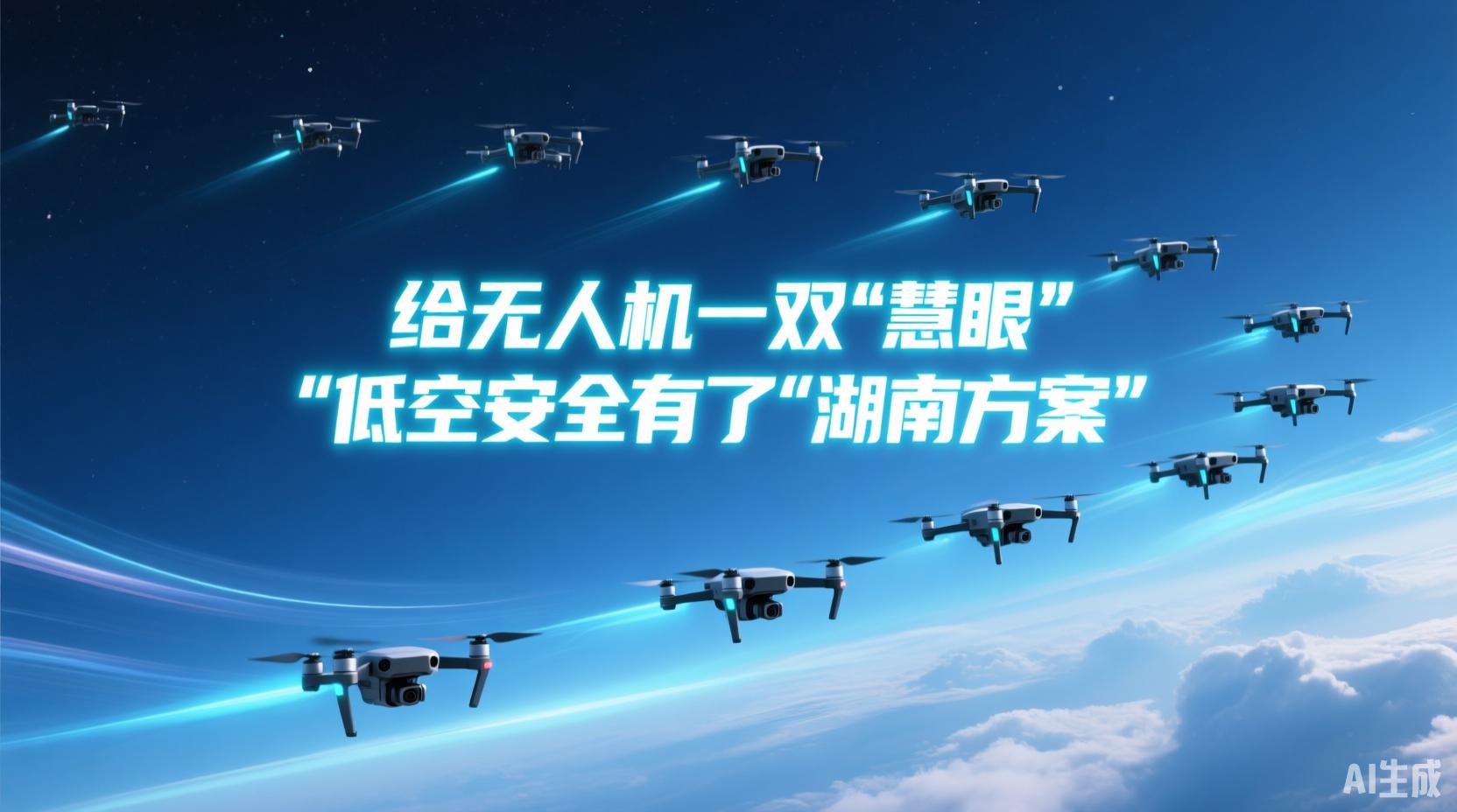 【“湘”遇低空当有为】给无人机一双“慧眼” 低空安全有了“湖南方案”