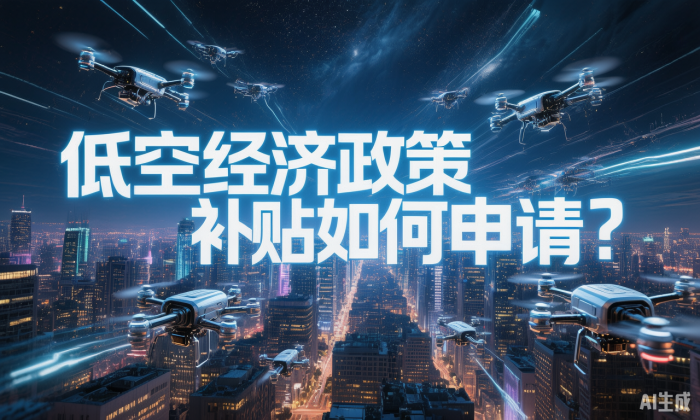 低空经济政策补贴如何申请？(图1)