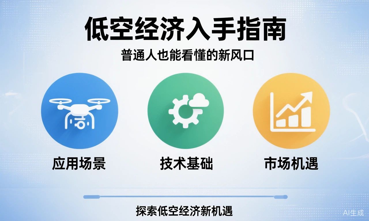 低空经济入手指南，普通人也能看懂的新风口(图1)