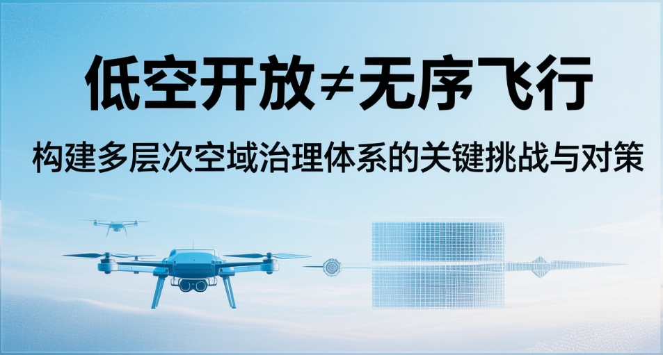 低空开放≠无序飞行，构建多层次空域治理体系的关键挑战与对策