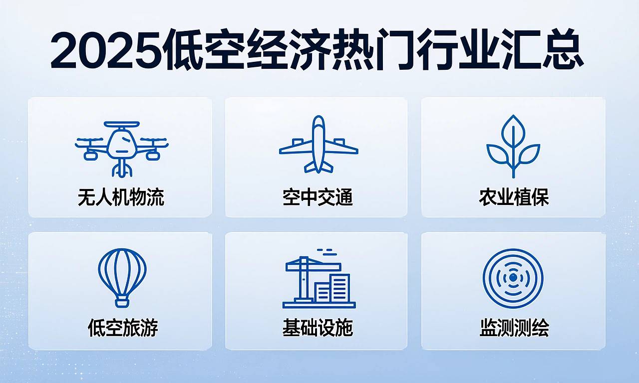 2025低空经济热门行业汇总(图1)
