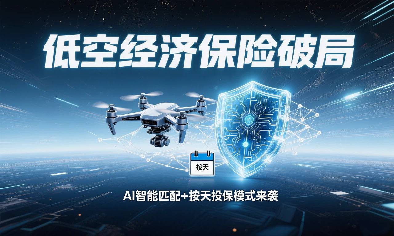 低空经济保险破局,AI智能匹配+按天投保模式来袭(图1) 低空经济保险破局,AI智能匹配+按天投保模式来袭(图1)