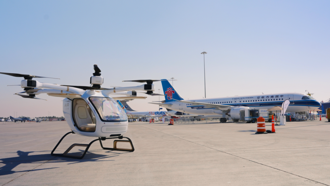 高域亮相迪拜航展，展示绿色立体交通中国方案！(图1)