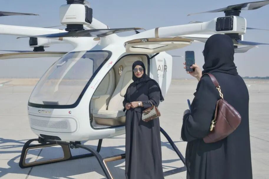 高域亮相迪拜航展，展示绿色立体交通中国方案！(图3)