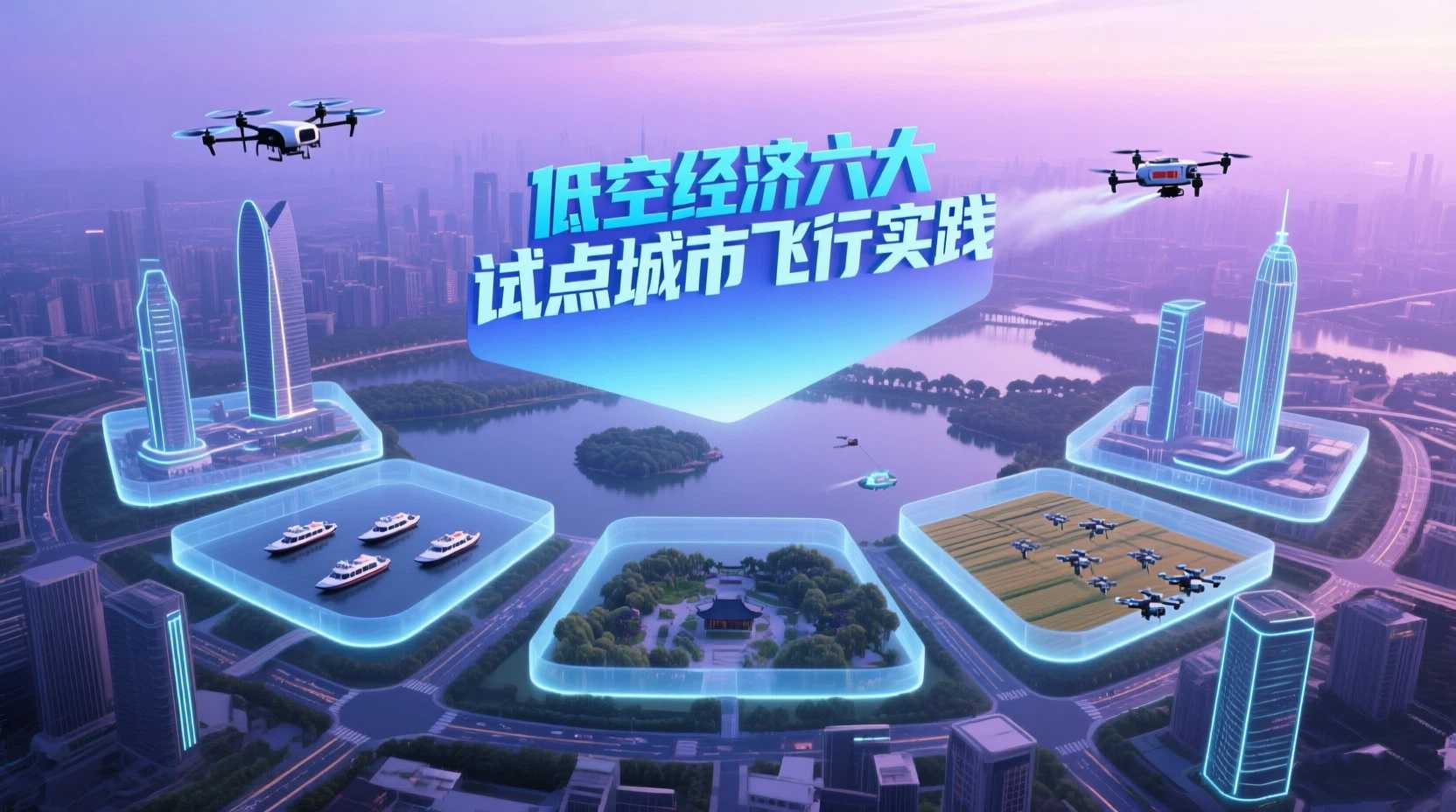 六大试点城市低空飞行全面提速(图1)