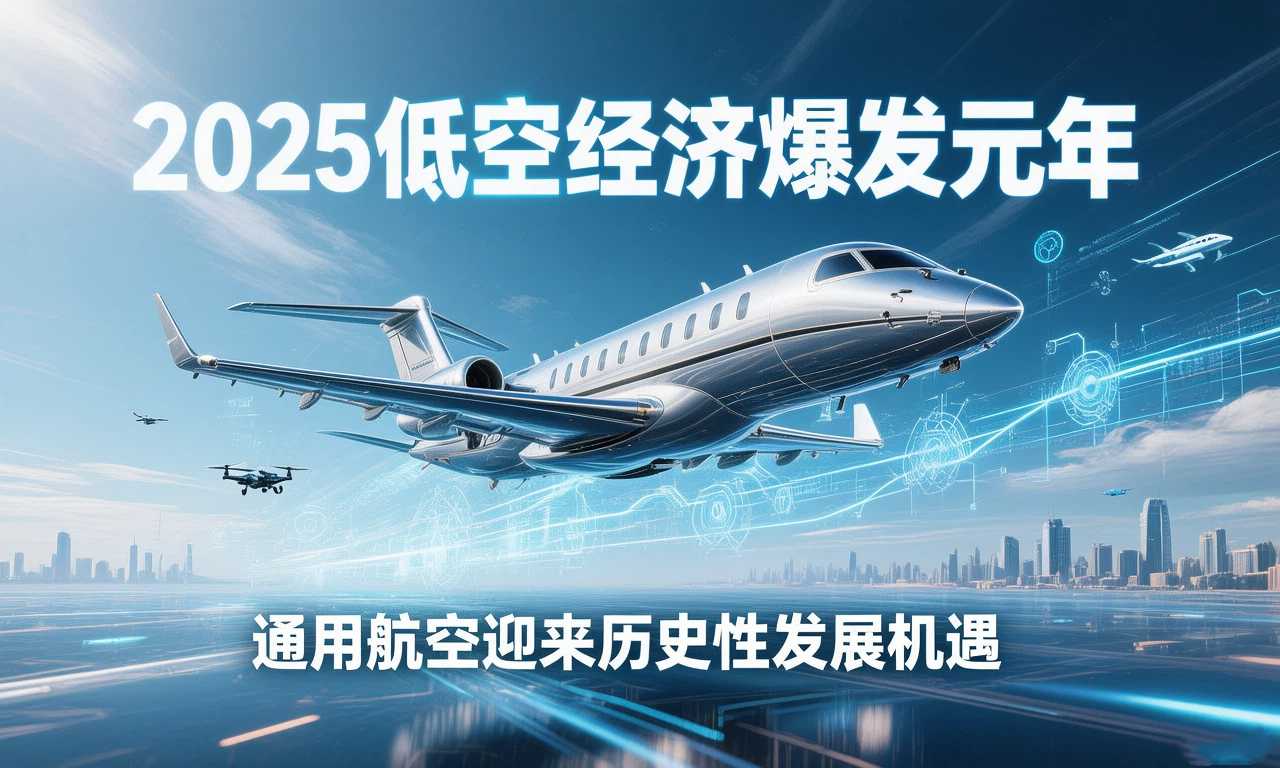 2025低空经济爆发元年，通用航空迎来历史性发展机遇(图1)