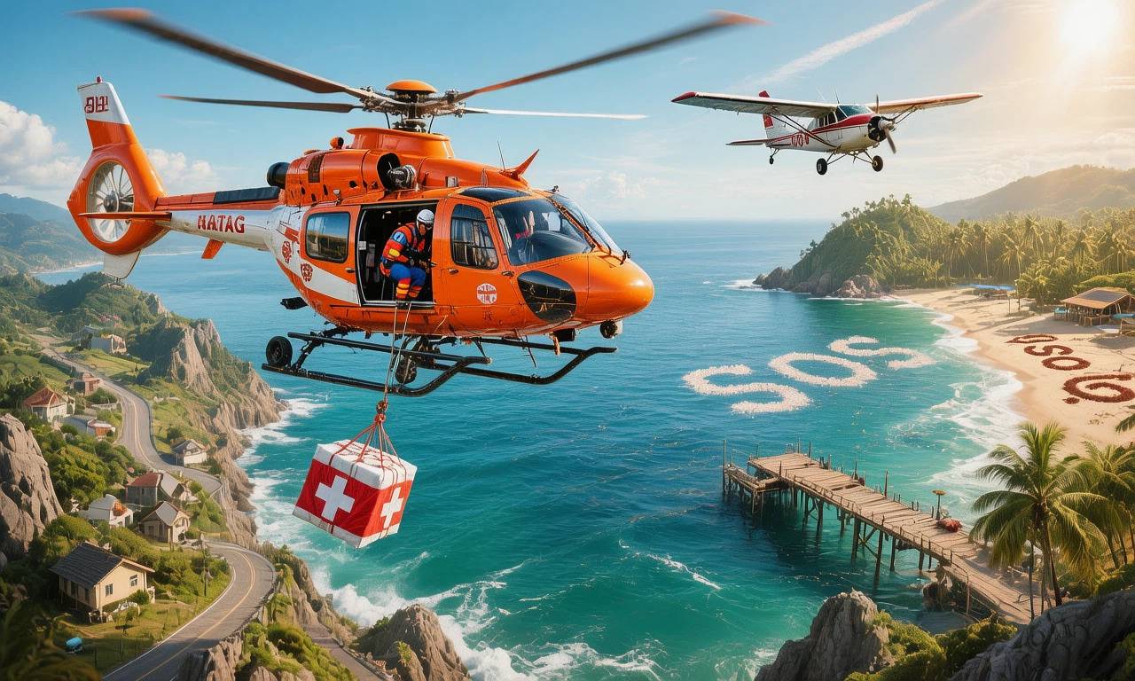 通用航空应急救援应用，从海岛救援到山区医疗(图1)