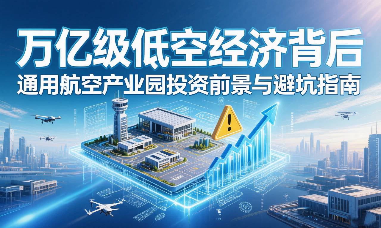 万亿级低空经济背后，通用航空产业园投资前景与避坑指南(图1)