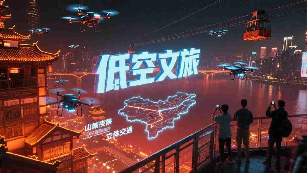 重庆用消费券点燃低空夜经济(图1)