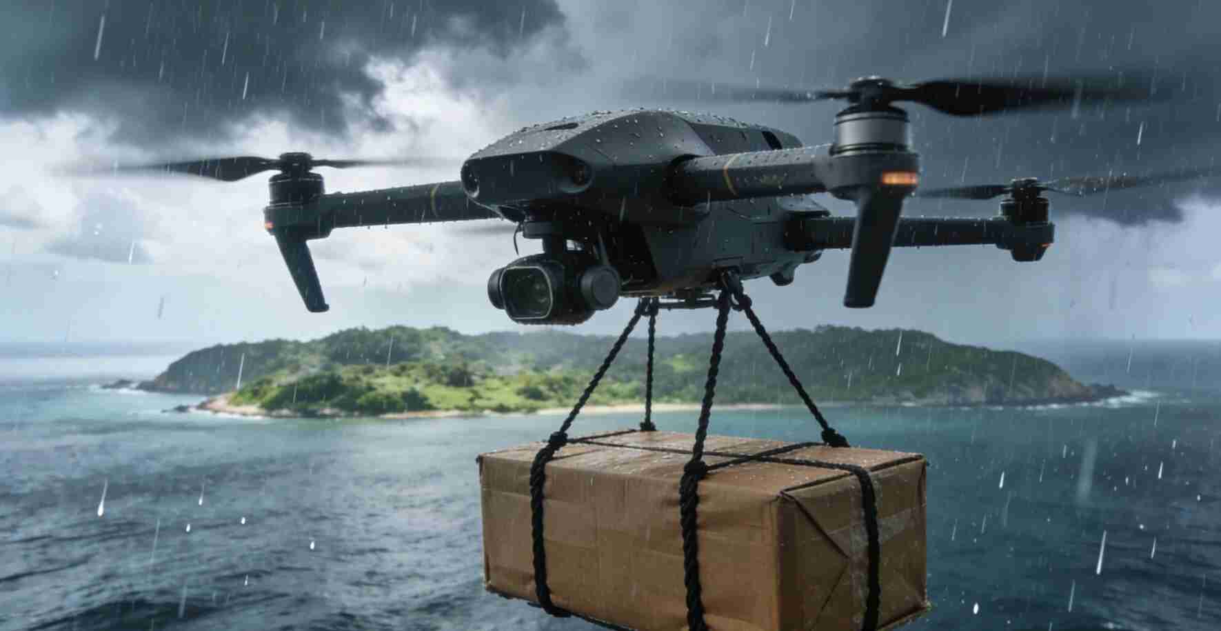 19分钟飞越琼州海峡!低空物流开启自贸港“空运革命”(图1) 19分钟飞越琼州海峡!低空物流开启自贸港“空运革命”(图1)