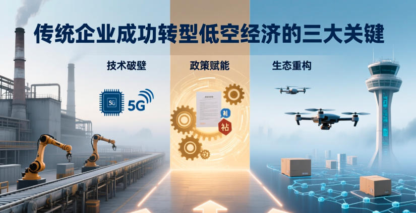 传统企业成功转型低空经济的三大关键(图1) 传统企业成功转型低空经济的三大关键(图1)