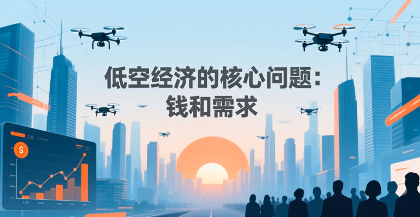 低空经济的核心问题:钱和需求(图1) 低空经济的核心问题:钱和需求(图1)