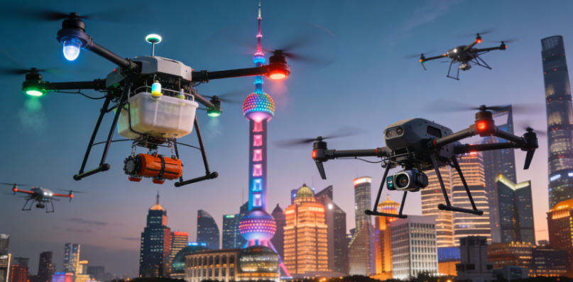 上海“六小龙”领飞 中国低空经济迎来“上海力量”(图1) 上海“六小龙”领飞 中国低空经济迎来“上海力量”(图1)