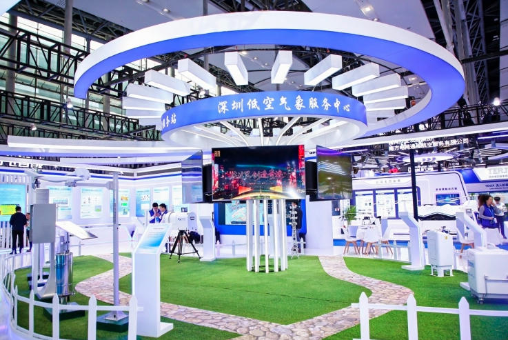 米级精准感知 全链条技术护航——深圳低空气象服务中心亮相低空盛会(图1)