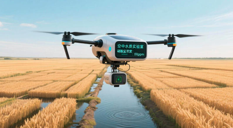 告别化肥滥用！无人机能“尝”出农田水里的污染
