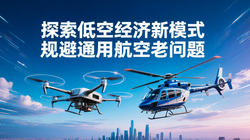 探索低空经济新模式，规避通用航空老问题