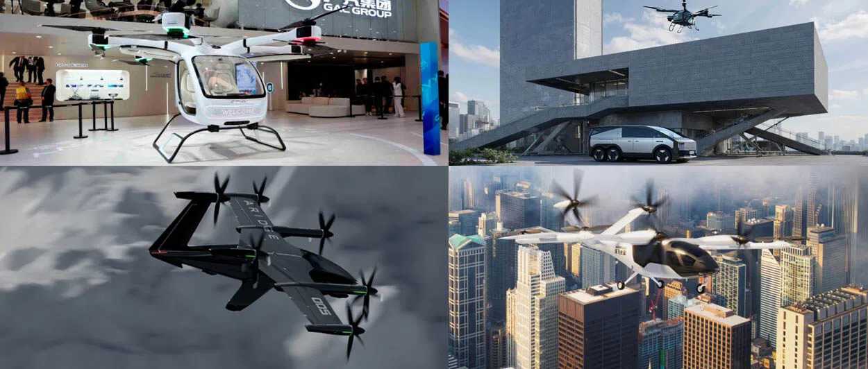 飞行汽车不再是梦，广汽、小鹏、吉利争相布局eVTOL，低空经济万亿市场加速落地