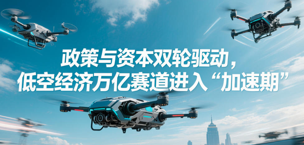 政策与资本双轮驱动，低空经济万亿赛道进入“加速期”(图1)