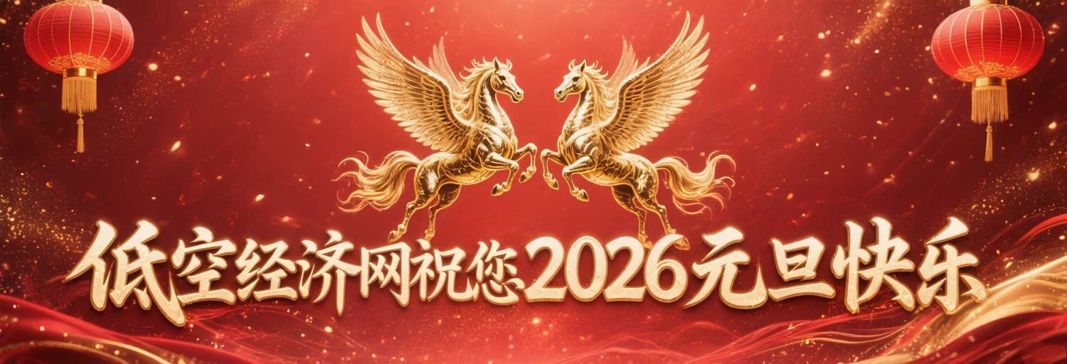 低空经济网祝您2026元旦快乐！(图1)