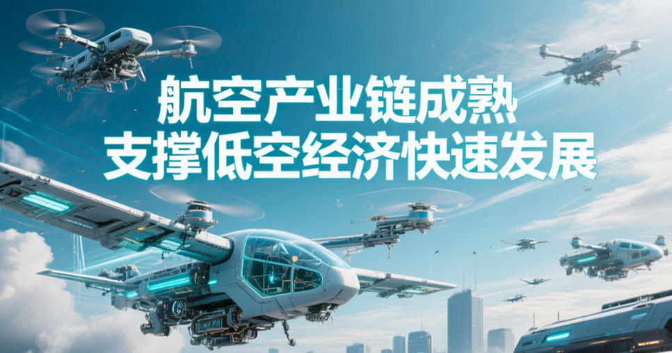 航空产业链成熟，支撑低空经济快速发展(图1)