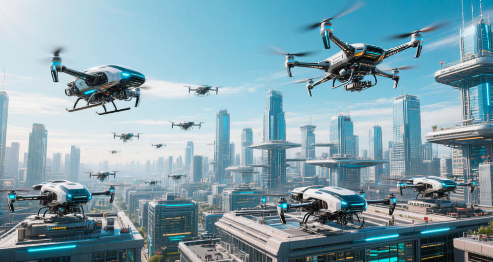 低空经济风口已至!普通人如何抓住eVTOL、无人机配送等新机遇?(图1) 低空经济风口已至!普通人如何抓住eVTOL、无人机配送等新机遇?(图1)