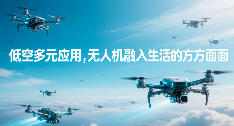 低空多元应用，无人机融入生活的方方面面(图1)