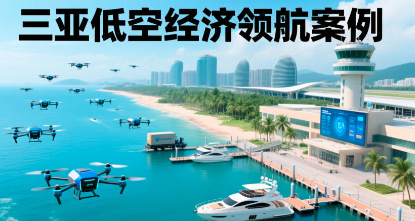 三亚崖州湾的渔民上了岸，无人机却下了海：解码“领航者”背后的低空经济“烟火局”(图1)