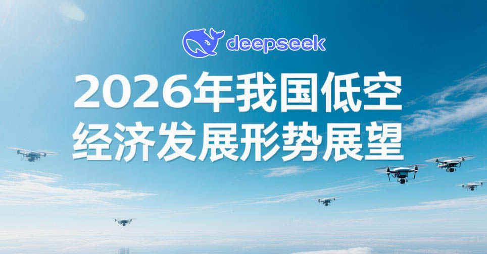 DeepSeek：2026年我国低空经济发展形势展望