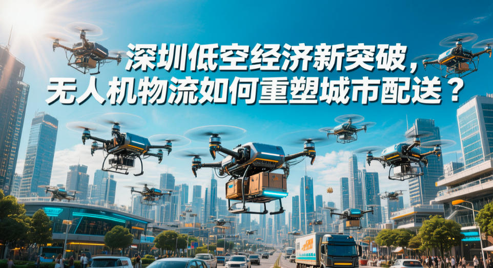 深圳低空经济新突破，无人机物流如何重塑城市配送？(图1)