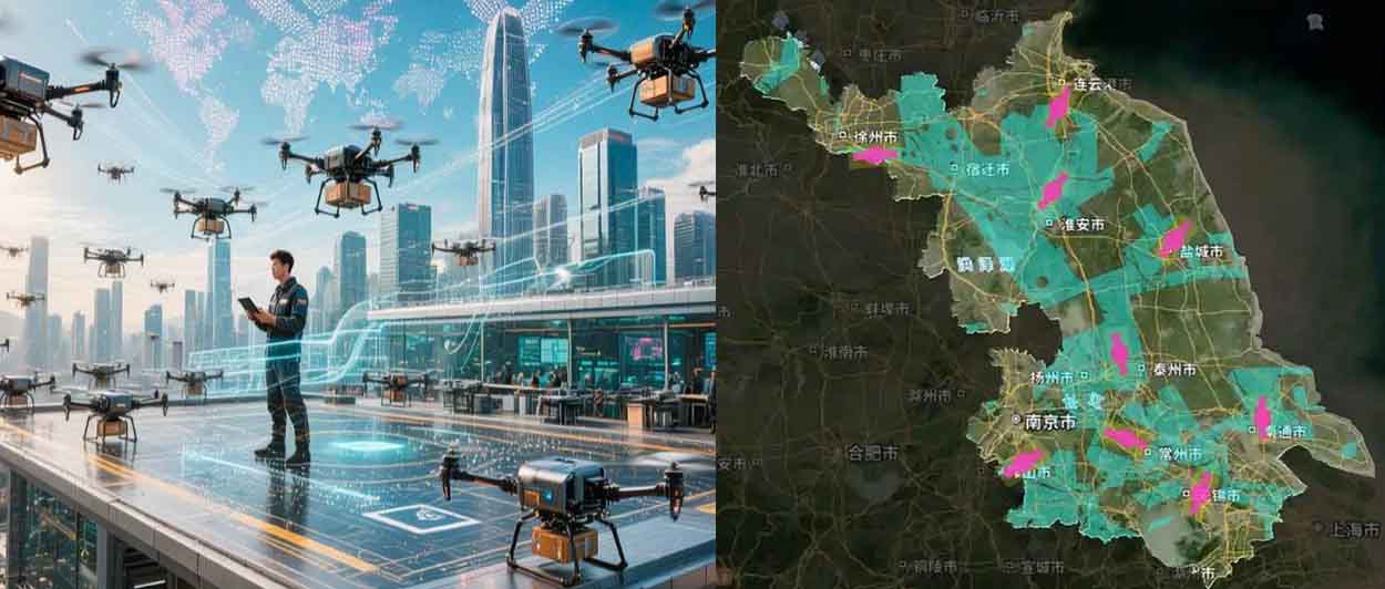 江苏低空经济，从探索到规范；粤港澳大湾区低空经济持续升温