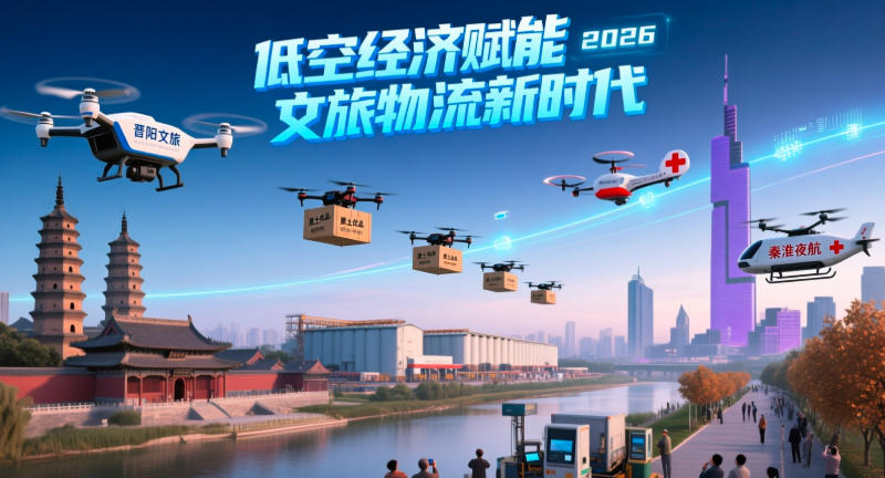 太原、铁岭、南京2026年低空经济政策落地，聚焦文旅物流场景