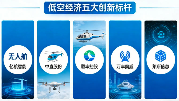 领航者巡礼：低空经济五大创新标杆重塑天空格局(图1)