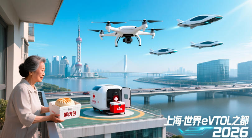 上海要建“世界eVTOL之都”?2028年800亿低空经济蓝图曝光!(图1) 上海要建“世界eVTOL之都”?2028年800亿低空经济蓝图曝光!(图1)