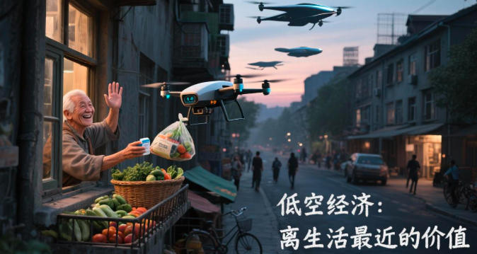 低空经济的真正价值，不在于飞得多高，而在于离生活有多近。