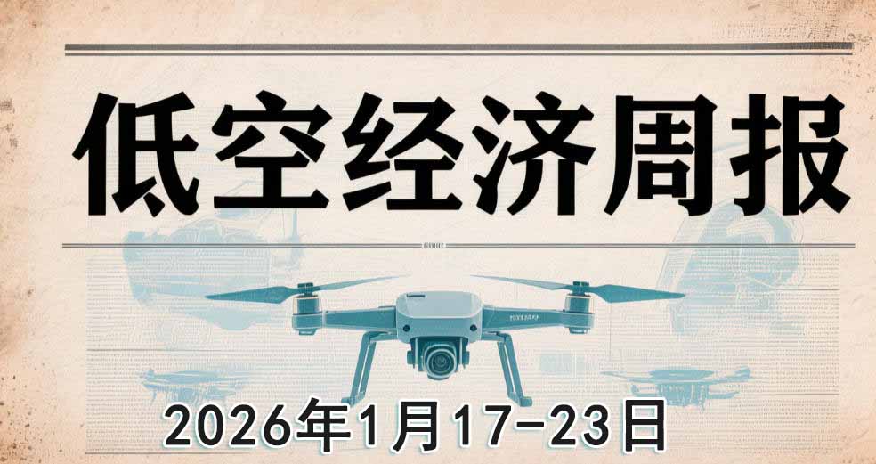 低空经济周报：1月17-23日