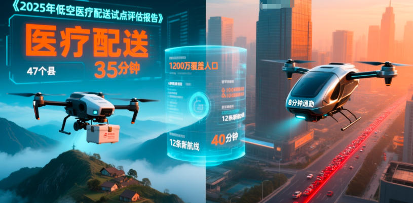 无人机送药进山、eVTOL跨江通勤：低空经济正在成为中国的“空中毛细血管”