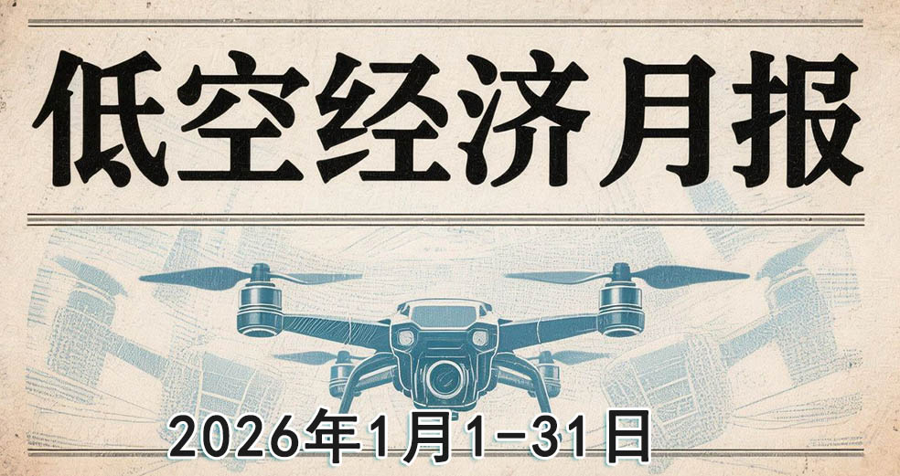 低空经济月报：1月1-31日
