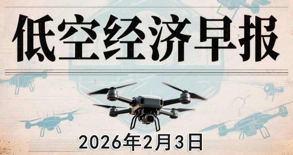 2026低空经济早报：2月3日 早八点
