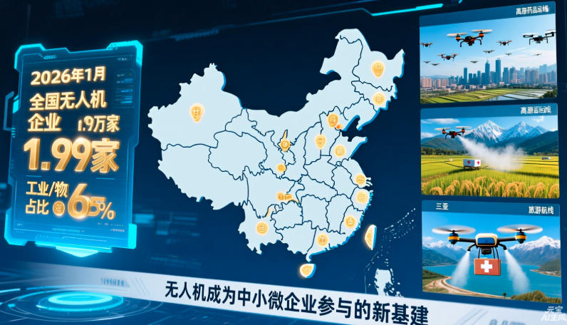 无人机商业化爆发背后的万亿低空经济真相